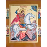 Икона Святой Великомученик Георгий