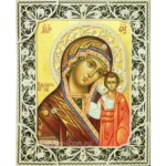 Икона скань Казанской Божией Матери
